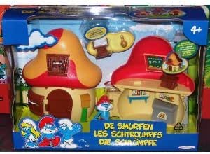 Die Schlümpfe Schlumpfhaus Spielset Schlumpf Haus mit ...