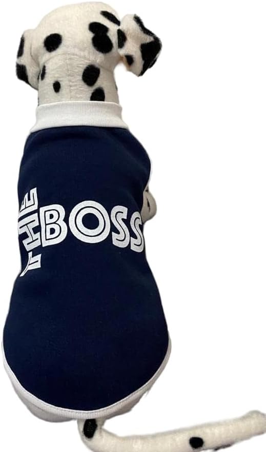 monopetz Yeni Sezon Köpek ve Kedi Kıyafeti & Elbisesi - Lacivert The BOSS L Beden