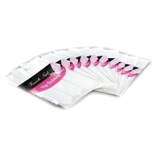 10 Packs of French Manicure Tip Guides - 1100 Style