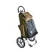 Produktbild Einkaufshilfe Comfort, Einkaufswagen, Einkaufstrolley, Schirmhalter, 55 L, 40 kg Tragkraft, braun