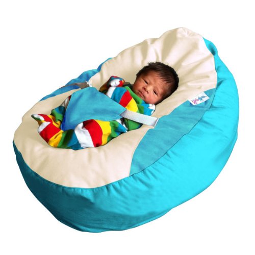 Turquoise Luxury Cuddle Soft Gaga© Baby Bean Bags