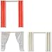 Produktbild Puppenhaus Zubehör Gardinen-Set für 3 Fenster, 9x9-13 cm: 9x13cm Gardinen Set für 3 Fenster Puppen Haus Puppenstube Smaland Lundby