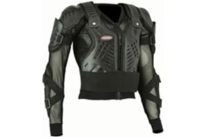 MCW Gear Scorpion Black Body Armour MX Motocross Motorcycle Mountain Cycling Skating Snowboarding spine Protector Guard Bionic Jacket