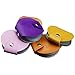 Newest Leather Nail Art Stamping Plate Case/Bag/Folder Nail Stamp Template Holder Album Storage for Diameter 5.6cm Stencil