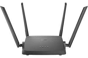 D-Link DIR-825 |High Speed 1200Mbps Dual Band Wi-Fi Router| Gigabit Ethernet Ports | High-Gain Antennas | Easy Setup |MTCTE Certified