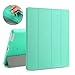 Price comparison product image CICMOD iPad Case, Soft TPU Bumper Slim Fit Smart Case Cover with Auto Sleep/Wake for Apple iPad 2, iPad 3, iPad 4 Mint Green