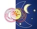 MAM Perfect Night Glow-In-The-Dark Soother With Sterilisable Travel Case 6 Months + (Stars & Moons) (1 Pack)