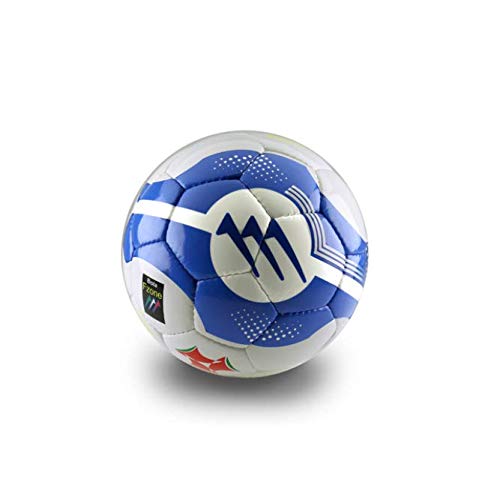AGLA F/Zone, Pallone Unisex Adulto, Bianco/Blu, 3.7
