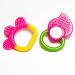 Baby's First Teether & Rattle Set (Pink Set)