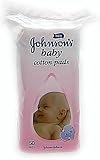 Johnson's Baby Cotton Pads - Pack of 50