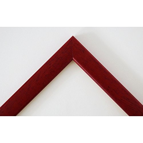 Spiegel Wandspiegel Badspiegel – Hannover 2,4 – Dunkel – Rot – 200 Größen zur Auswahl – handgefertigt – 40 x 60 – FM – Modern, Vintage - 3