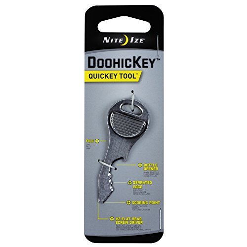 Nite Ize Multi-tool DoohicKey – QuicKey, silber, NI-KMTQK-11-R3 - 2