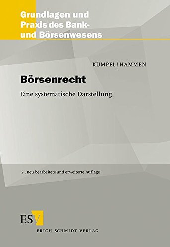 Download Borsenrecht Eine Systematische Darstellung Grundlagen