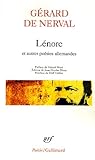 Image de Lénore et autres poésies allemandes