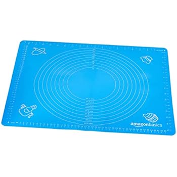 Tapis De Cuisson En Silicone 42 X 30 Cm - Antiadhésif, Mesures Imprimées - Pour Pâtisserie, Pizza, Biscuits - Résiste De -40°C à 230°C - 7