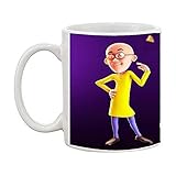 DigiProw Perfect Coffee Mug with Motu patlu Parttern,for Home Purpose,Best Best Diwali Gift, Dussehra, Gift, karwa chauth Gifts