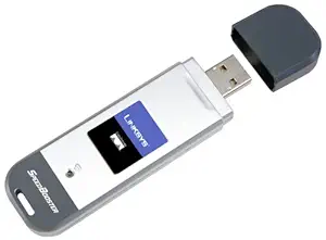 Linksys-Linksys WUSB54GSC Compact Wireless-G USB Network Adapter with SpeedBooster