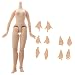 Produktbild MagiDeal 1:6 Puppen Körper Figuren mit 5 Paar Hände, 19 Gelenke, 360 Grad Drehen