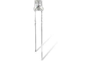 Innfeeltech 100pcs 3mm verde testa concava LED diodo luci DC 1.9V ~ 2.1V 20mA 3mm Elettronica Emitting Components Luce diodi LED lampadina