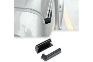 TDHLW Rain Driverter Regenrinne Hardtop ABS Regenwasserabweiser für 2018-2021 Jeep Wrangler JL JLU & Gladiator JT, Außenzubehör