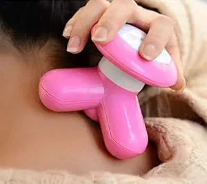 EDGE Mimo Mini Vibration Full Body Powerful Massager ,Portable Compact Full Body Vibration Electric Massager , Full Body Massager with USB Power Cable(Colour May Vary)