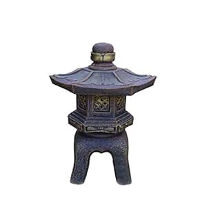 gartendekoparadies.de Japanische Steinlaterne Yukimi Oki Gata aus