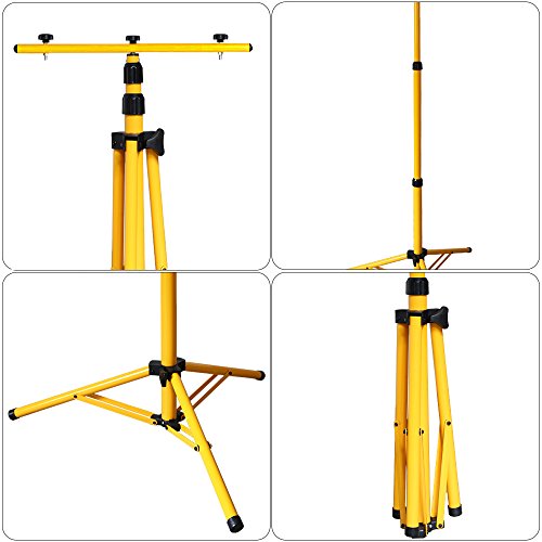 Teleskop-Stativ Stativ f. LED Halogen Strahler Baustrahler Arbeitsleuchte Scheinwerfer Flutlicht - 4