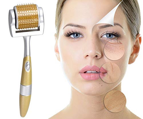 ZGTS-1.5 MM Rodillo dérmico de titanio, Rodillo de Micro Agujas, Terapia Médica.