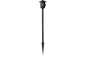 TIUIHU Spike Pole Mount Ground Stake mit Schutzhülle für eufyCam 2C eufyCam 2C Pro, Suitable for Stake into Soft Ground