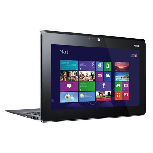 ASUS 11 6-inch TaiChi Convertible Touchscreen Laptop Tablet  Silver Black  -  Intel Core i7 3537U 3 1GHz Processor  4GB RAM  256GB SSD  LAN  WLAN  BT 