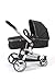 Petite Star Kurvi3 Travel System with Accessory Pack / Liner / Ali Handle Car Seat - Moonstone