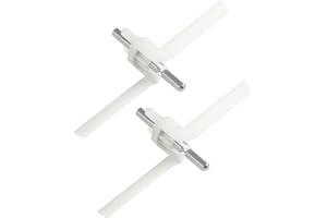 ‎PARTSEE PARTSEE 2x Mitnehmer Flügelrad 091027 für Bosch Küchenmaschine MUM4/MUM8, MUZ8DS1 MUZ4DS2 MUZ4DS3, 00091027, Durchlaufschnitzler Flügel Ersatzteil für Bosch Küchenmaschine