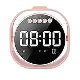 Wecker-Funktion und Radio: Dual-Snooze-Alarm-Einstellung mit Schlummerfunktion, Wecker Musik kann eingestellt werden, um Klingelton Piepton, Musik, UKW-Radio, U-Disk. UKW-Radio