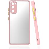 Spia Samsung Galaxy S20 FE ile Uyumlu Kılıf Pembe Ossa Kapak Orijinal (Samsung Galaxy S20 FE ile Uyumlu, Pembe)