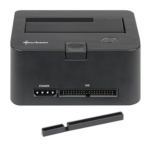 Sharkoon QuickPort Combo – HDD Dockingstation für IDE und SATA Festplatten, USB 2.0 - 3