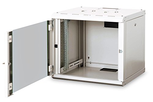 DIGITUS Professional 9HE Netzwerk Wandgehäuse / Wandschrank, Unique Line, 509x600x600 mm, grau (RAL 7035) - 3