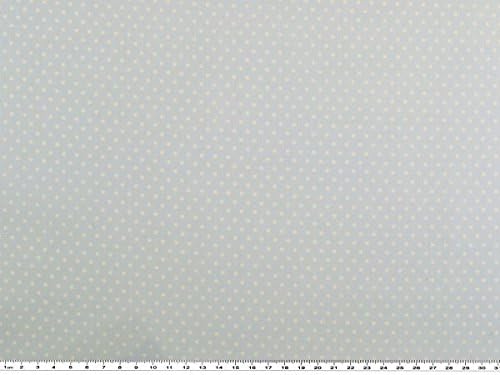 Cotton Printing With Dots, Light Blue, 140 – 145 cm