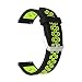 Produktbild TianranRT Doppelte Farbe Sport Silikon Armband Gurt Band Für Samsung Galaxie Uhr (E, 46MM)