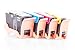 Produktbild Inkadoo Tinte passend für Lexmark Pinnacle Pro 901 kompatibel zu Lexmark NO 100XL 0014N1921E - 4x Premium Drucker-Patrone Alternativ - Schwarz, Cyan, Magenta, Gelb - 1x 650, 1x 890, 1x 480, 1x 550 Seiten - 1 x 21 ml & 3 x 9,6 ml