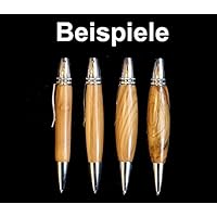 Hochwertiger Holzkugelschreiber - handgefertigt