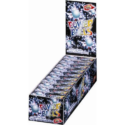 Preisvergleich Produktbild 60 Stück Powerballs Feuerwerk Keller