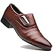 Produktbild Qianliuk Formale Schuhe Männer Pu Leder Spitz Business Büro Kleid Schuhe Slip On Man Oxfords Schuhe