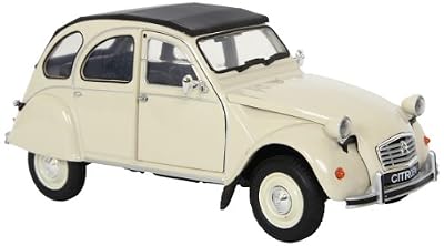 Small Foot Company - 9332 - Véhicule Miniature - Modèle À L'échelle - Voiture - Citroën 2cv - Echelle 1/24