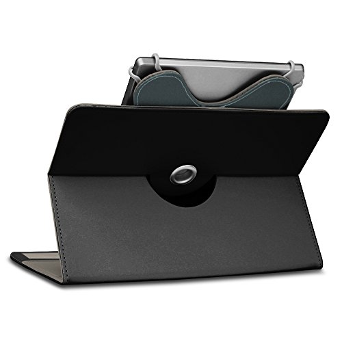Tablet Tasche mit Ständerfunktion Hülle für Medion Lifetab P9702 X10302 P10400 P10506 P10505 S10366 S10352 Tablet von Schutztasche in Schwarz Schutzhülle Universal Stand Tasche Etui Cover Case hochwertige Verarbeitung von UC-Express - 5