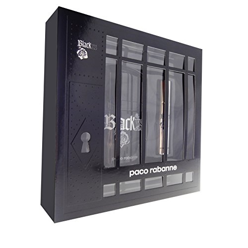 Paco Rabanne Black XS Giftset EDT Spray 50ml+Travel Spray 10ml