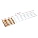 Produktbild Kimruida Edelstahl BBQ Roast Professionelle Grill Spieß Grill Kebab Nadeln Stick Holzgriff Professionelle Grill-Tool Set