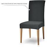 Amazon.fr : Housses de chaise de salle à manger : Cuisine ...