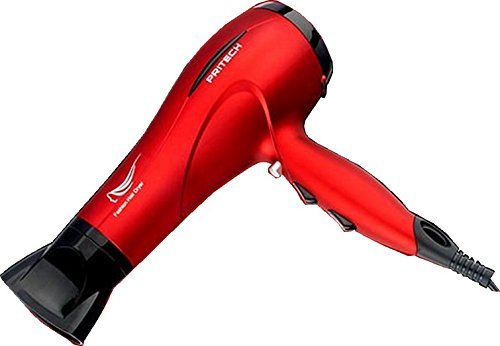 Pritech - Professional Hairdryer - 2000W - Color Red - 622
