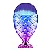 VENMO Women Fish Scale Fishtail Bottom Makeup Powder Blush (Purple)