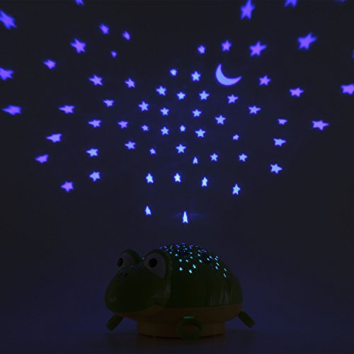 ANSMANN Sternenlicht Frosch LED Nachtlicht Sternenhimmel Projektor Einschlafhilfe für Kinder Babys Stimmungslicht Orientierungslicht Nachttisch Beleuchtung – geprüfte Materialien - 7